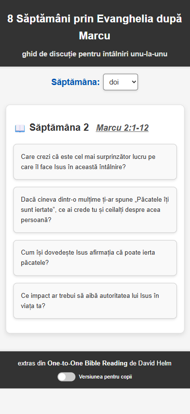 Microsite-uri devoționale screen 4