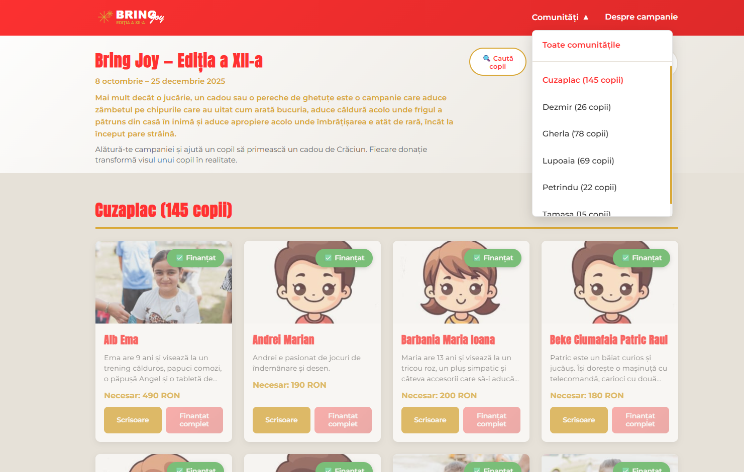 Bring Joy — captură desktop